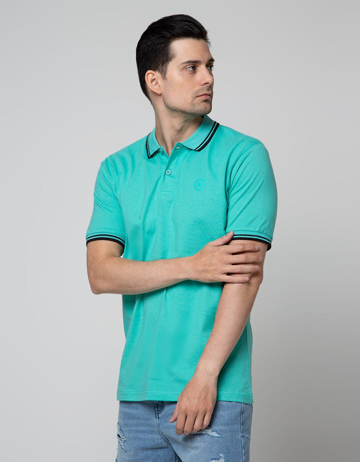Nevada Short Sleeve Polo Shirt Jersey Print