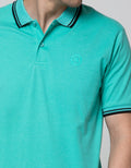 Nevada Short Sleeve Polo Shirt Jersey Print