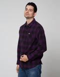 Nevada Long Sleeve Shirt Checked Flannel Print