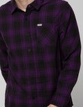 Nevada Long Sleeve Shirt Checked Flannel Print