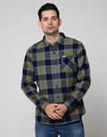 Nevada Long Sleeve Checked Flannel Shirt