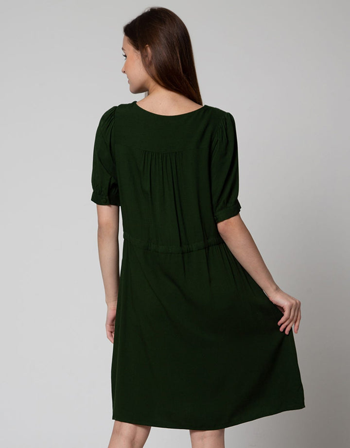 Connexion Natal Rayon Midi Dress Wanita