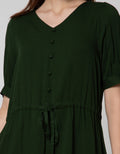 Connexion Natal Rayon Midi Dress Wanita