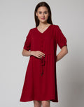 Connexion Natal Rayon Midi Dress Wanita