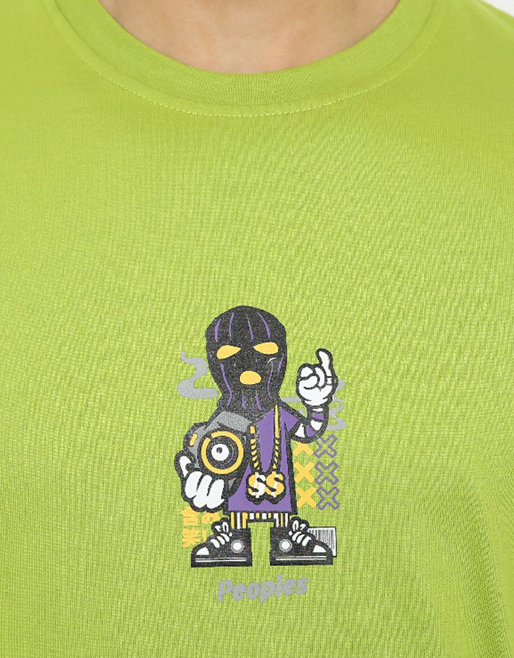 d&f T-Shirt Sj Peoples Mask Camera
