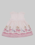 Pipiniko Short Sleeve Midi Dress Print Bordir Ballerina
