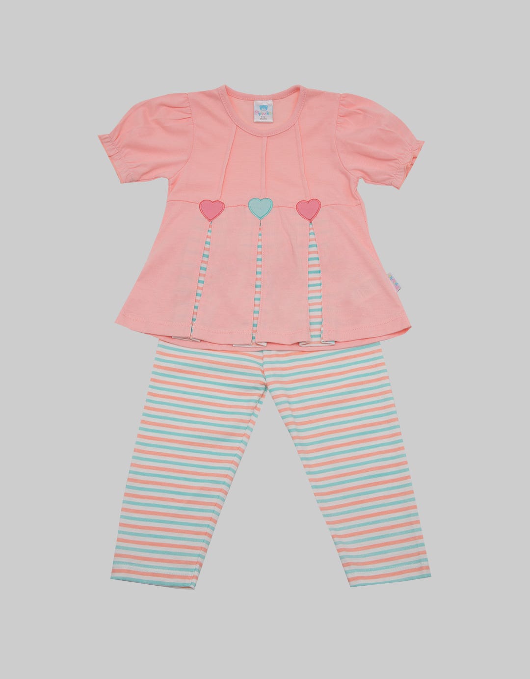 Pipiniko Top Bottom Set Anak Perempuan