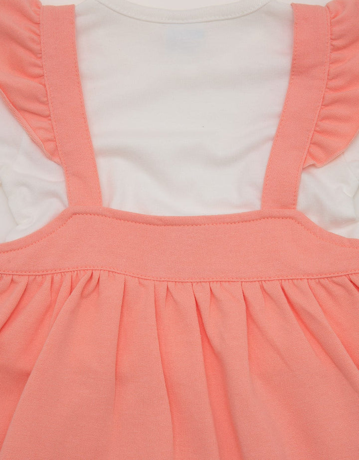 Pipiniko Short Sleeve Midi Dress Newborn Overall Sweet Cutie