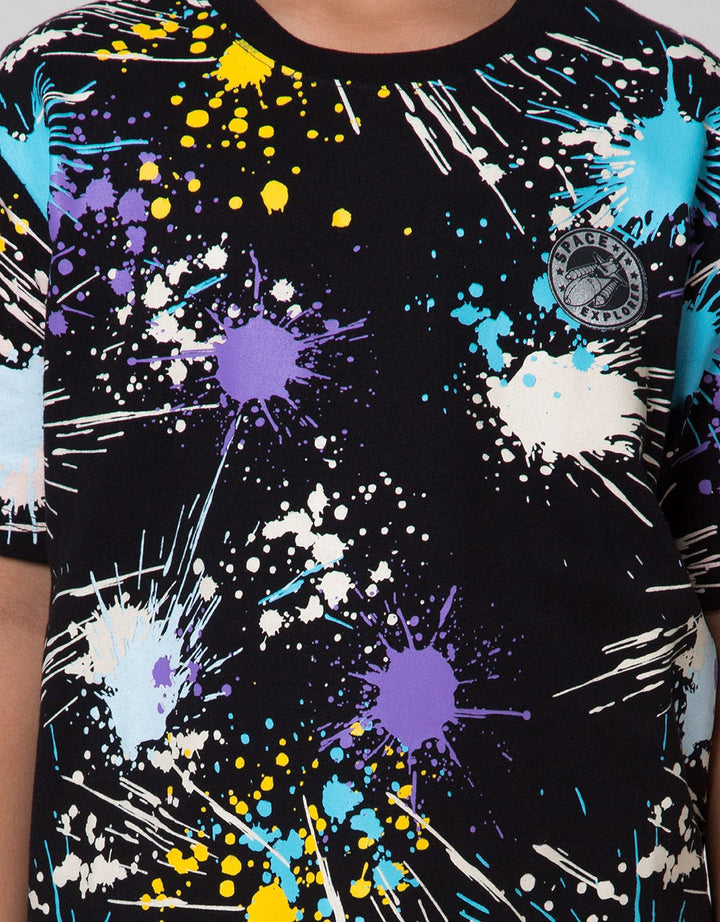 Aero Short Sleeve T-Shirt Space Splash