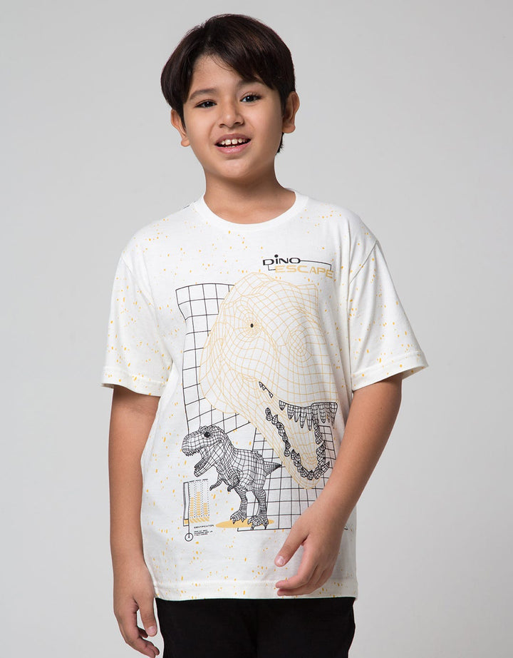 Aero Dino Team Print Boys T-Shirt