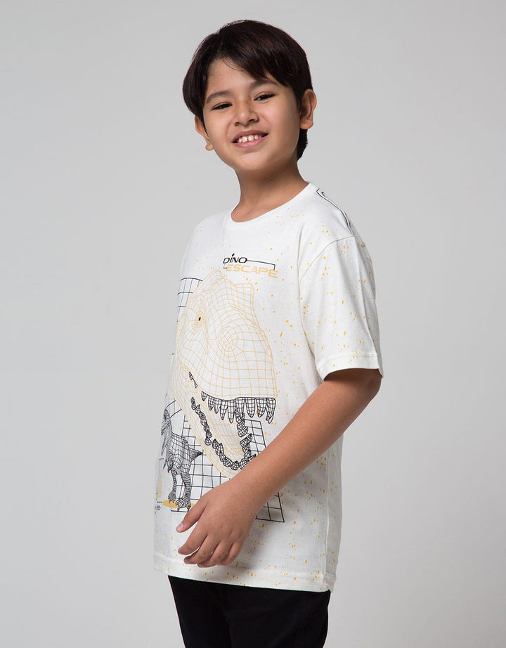 Aero Dino Team Print Boys T-Shirt