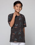 Aero Cool Dino Kaos Kasual Anak Laki-laki