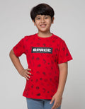 Aero Short Sleeve T-Shirt Print Space