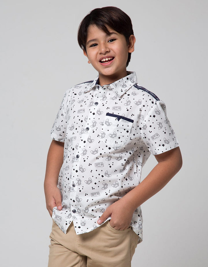 Aero Short Sleeve Shirt Full Print Game