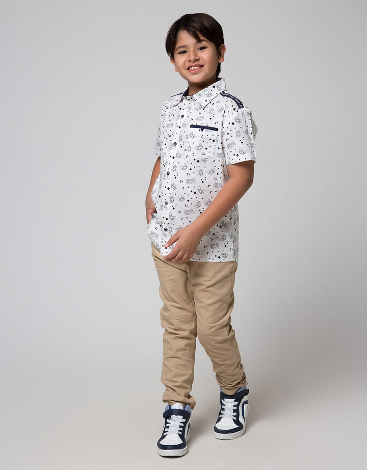 Aero Short Sleeve Shirt Full Print Game