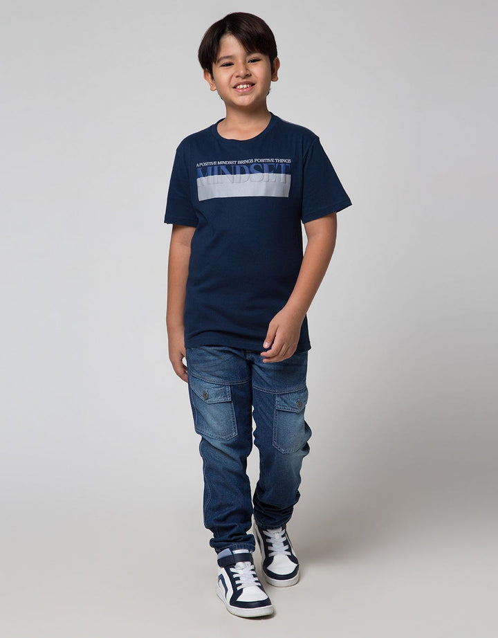 Aero Denim Pocket Boys Long Pants