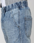 Aero Pants Denim Sandwash Scrap Spray
