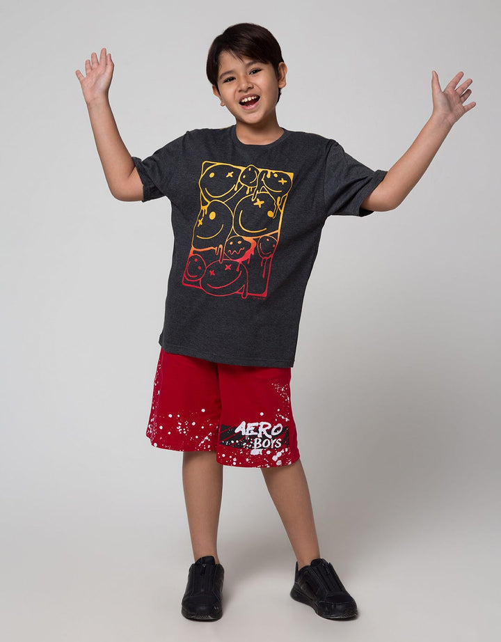 Aero Short Sleeve T-Shirt Print Eat And Game