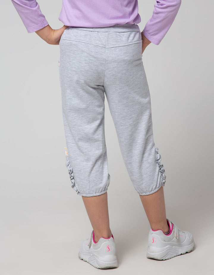 Little M Giraffe Girls Crop Pants