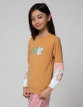 Aero Daisy Print Sweater Anak Perempuan