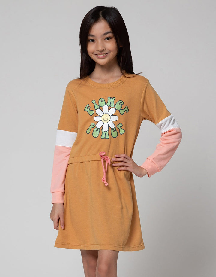 Aero Daisy Dress Anak Perempuan