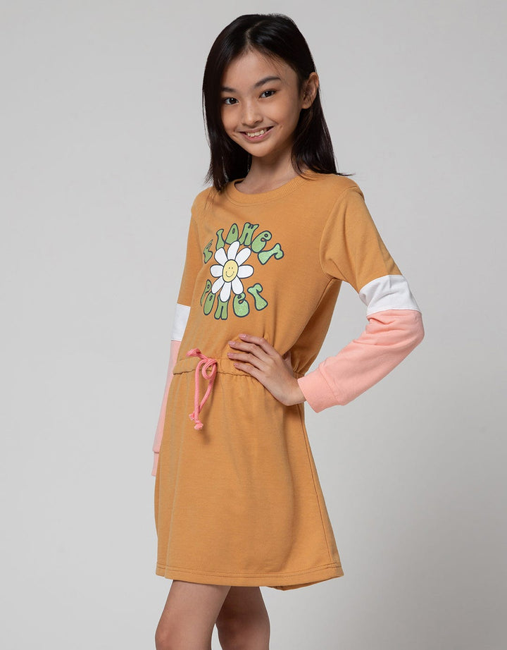 Aero Daisy Dress Anak Perempuan
