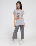Cardinal Kids Girl Plaid Motif Pants
