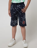 Marvel Shorts Pants Knit Spiderman Splash