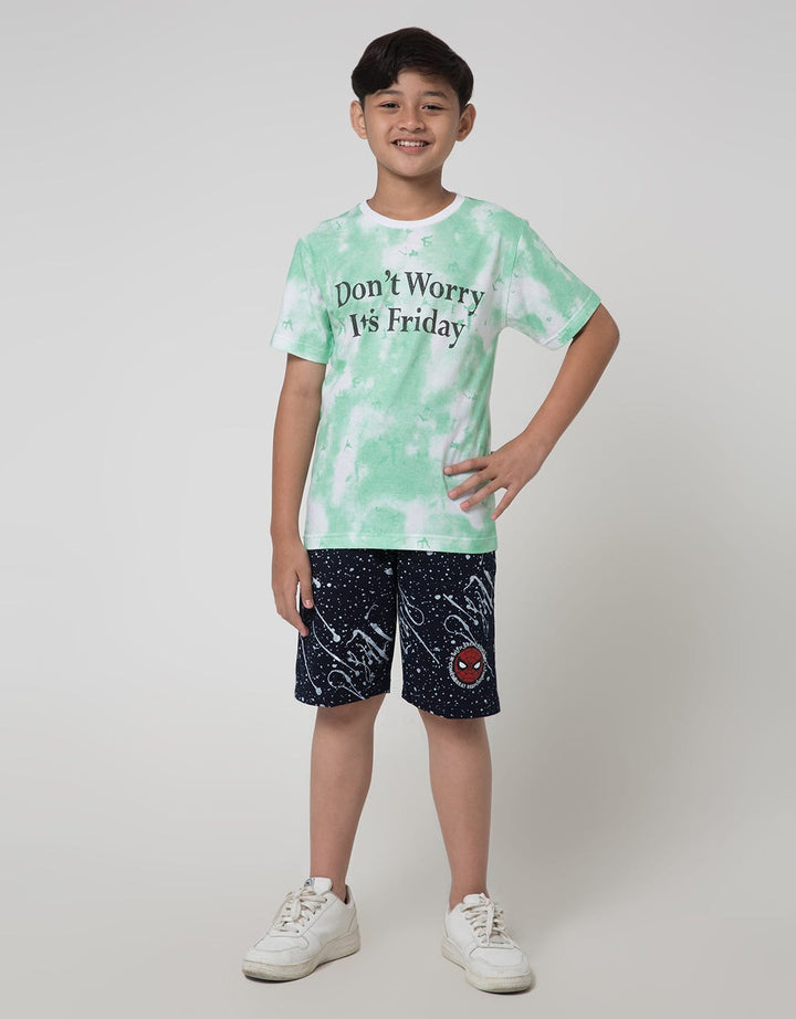 Marvel Shorts Pants Knit Spiderman Splash