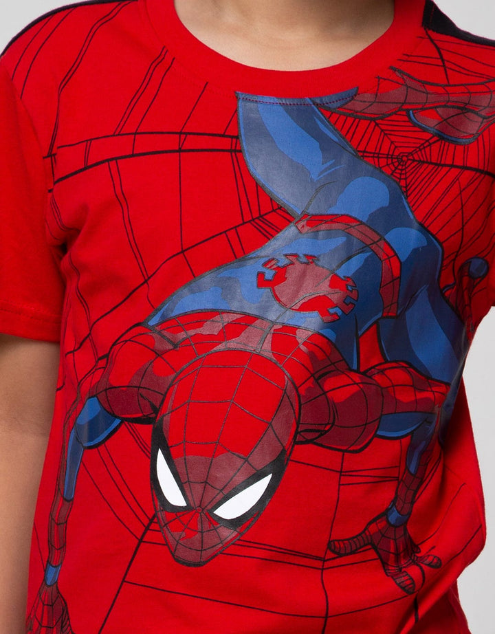 Marvel T-Shirt Spiderman Crawl Komb