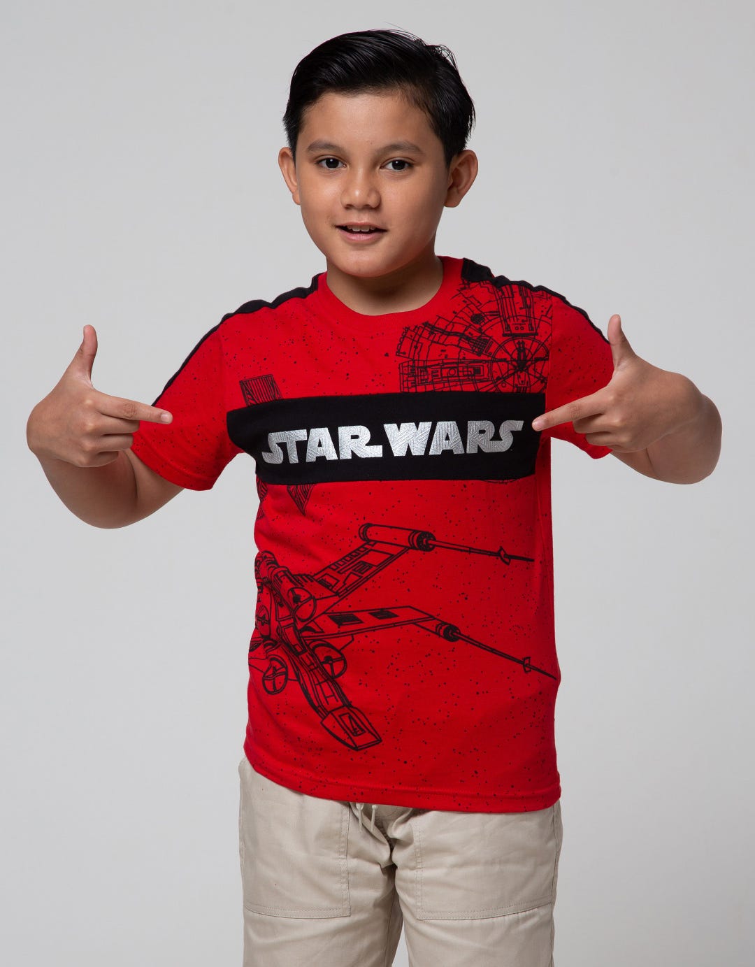 Star Wars T-Shirt Starwars Cut Sewn Plane