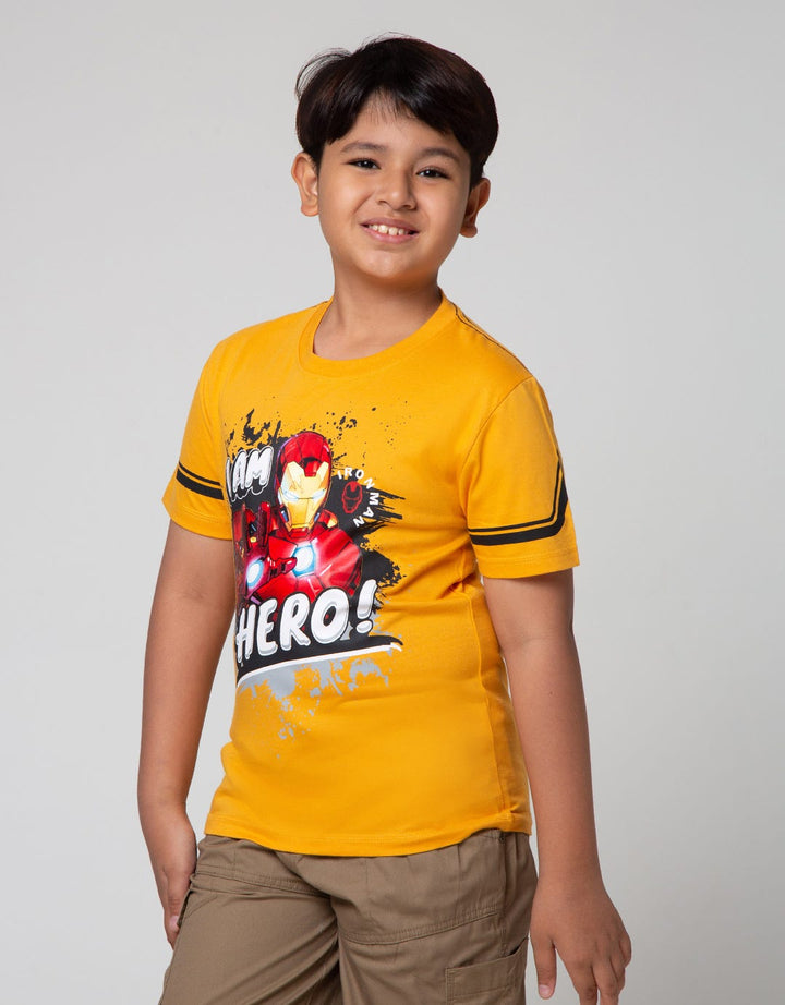 Marvel Iron Man Avg Boys T-Shirt