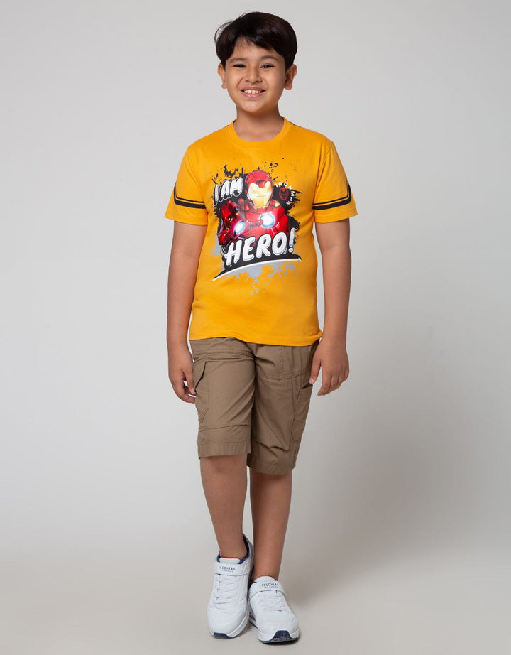 Marvel Iron Man Avg Boys T-Shirt