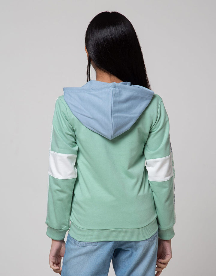 Nevada Sport Jacket Hoodie Cut And Sewn With Tapes