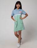 Nevada Sport Short Sleeve Midi Dress Polo Cut And Sewn