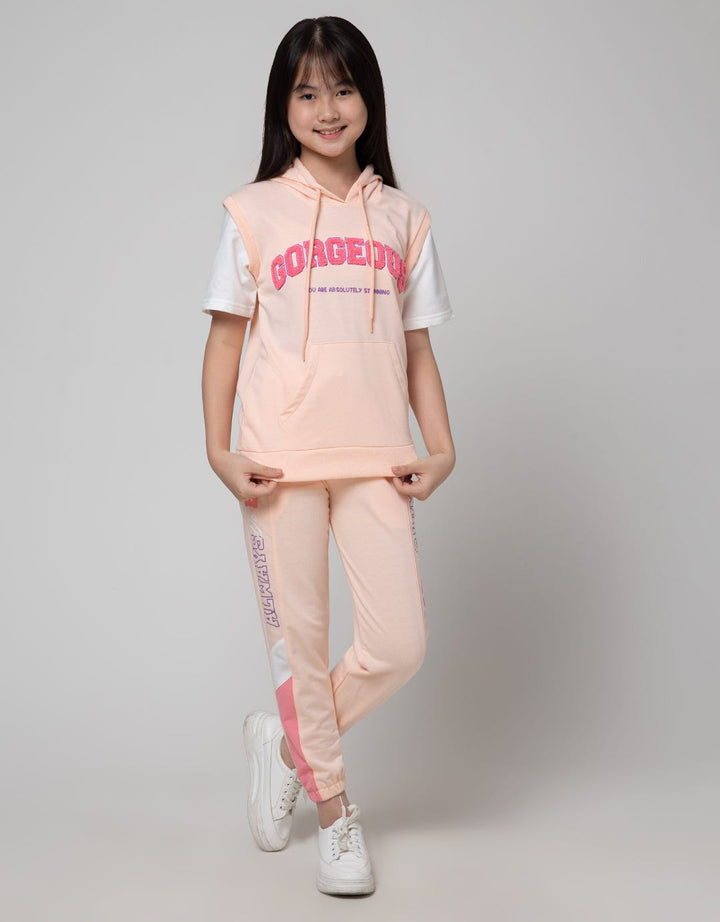 Nevada Sport Mock Sleeve Sweater Anak Perempuan