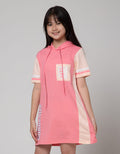 Nevada Sport Short Sleeve Midi Dress Hoodie Print Gorgeous