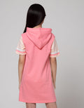 Nevada Sport Short Sleeve Midi Dress Hoodie Print Gorgeous