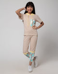 Nevada Sport Abs Prit Hoodie Kaos Anak Perempuan