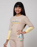 Nevada Sport Abs Print Girls Sweater