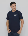 d&f DSGN Printed Kaos Casual Pria