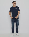 d&f DSGN Printed Kaos Casual Pria