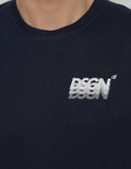 d&f DSGN Printed Kaos Casual Pria