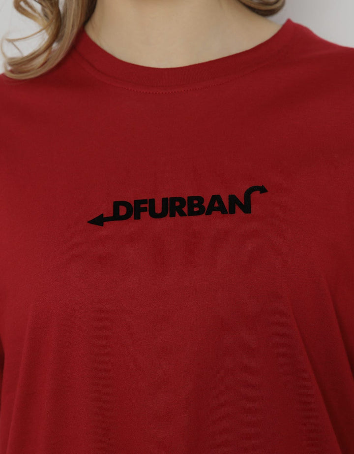 d&amp;f Urban Printed Women's Casual T-Shirt