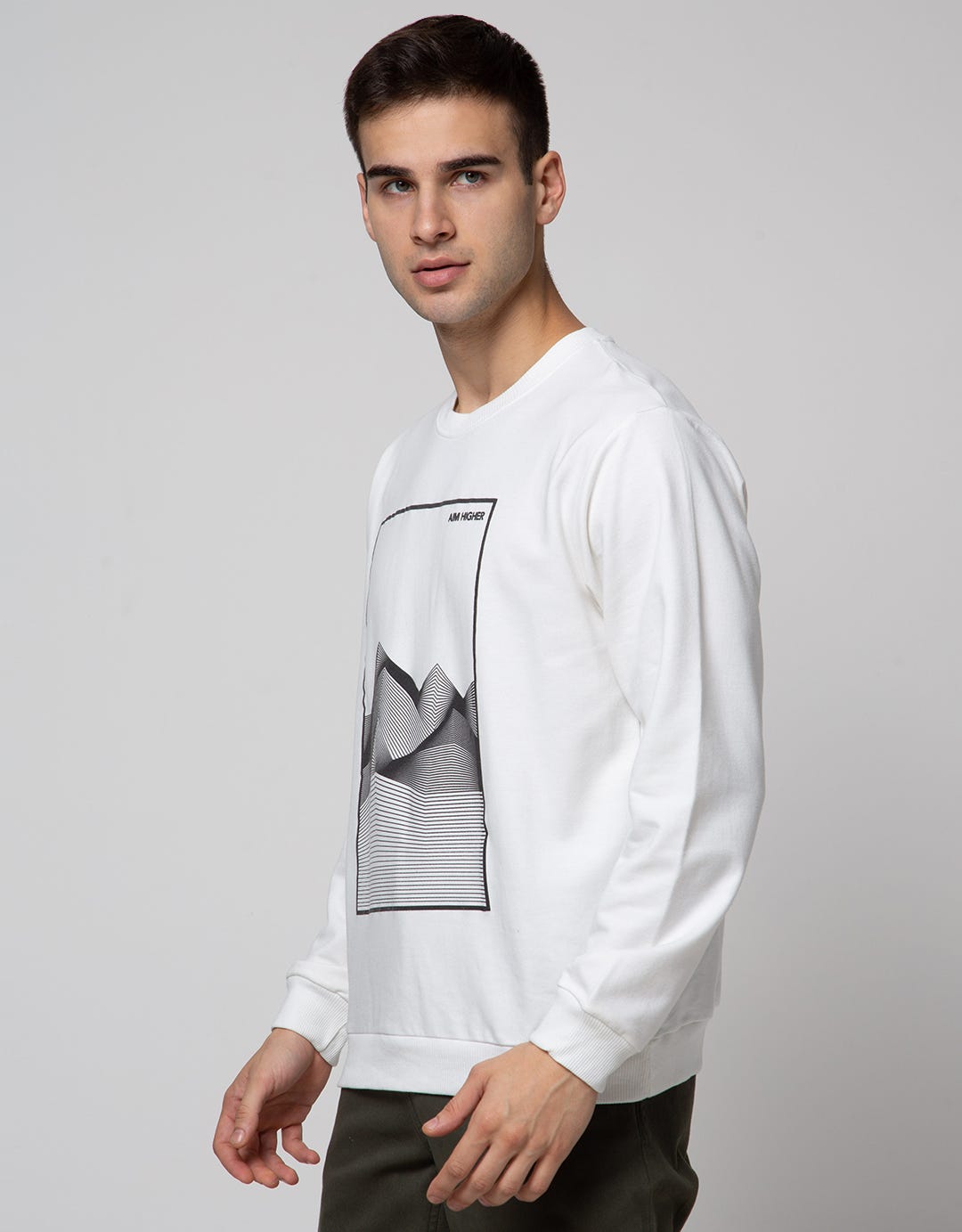 Details Long Sleeve T-Shirt Mountain In Frame