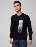 Details Long Sleeve T-Shirt Print Flocking