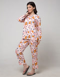 Nevada Long Sleeve Pyjama Pants Blush Floral
