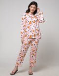 Nevada Long Sleeve Pyjama Pants Blush Floral