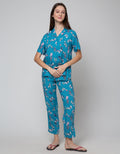 St. Yves Short Sleeve Pyjama Pants Ledidoptera
