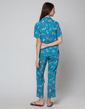 St. Yves Short Sleeve Pyjama Pants Ledidoptera